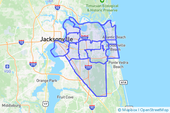 Service Area Map