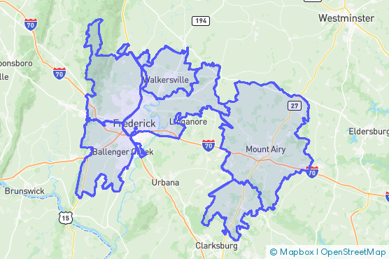 Service Area Map
