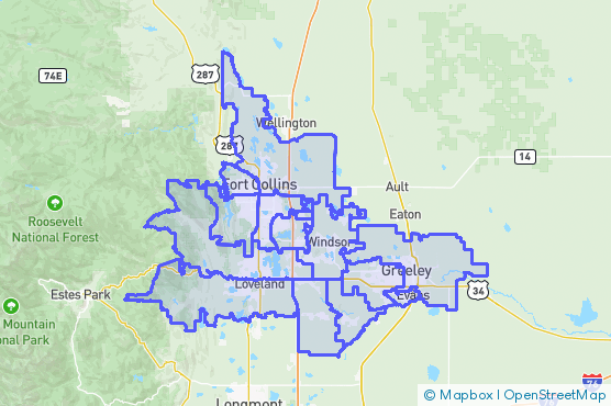 Service Area Map