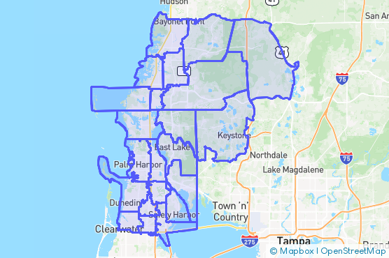 Service Area Map