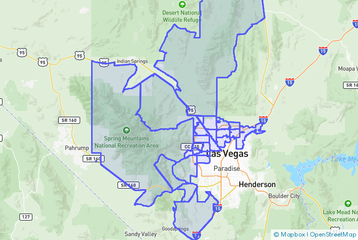 Service Area Map