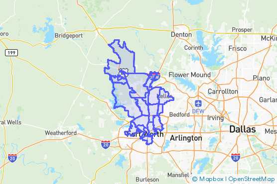 Service Area Map