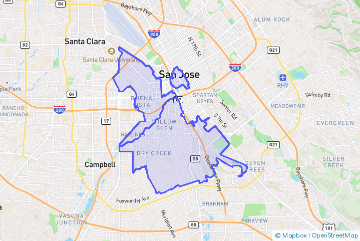 Service Area Map