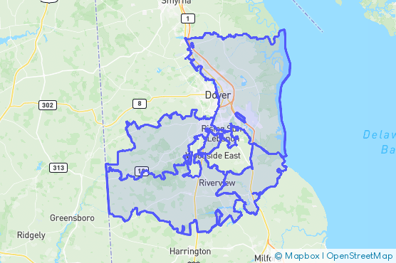 Service Area Map