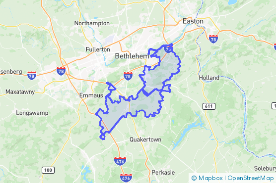 Service Area Map