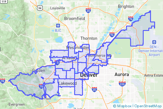 Service Area Map