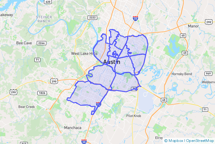 Service Area Map
