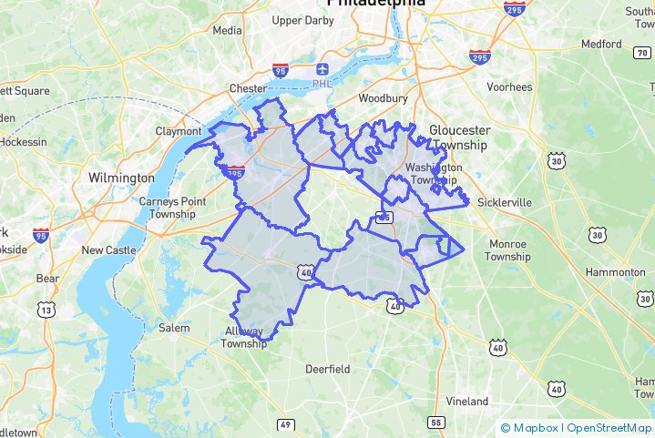 Service Area Map