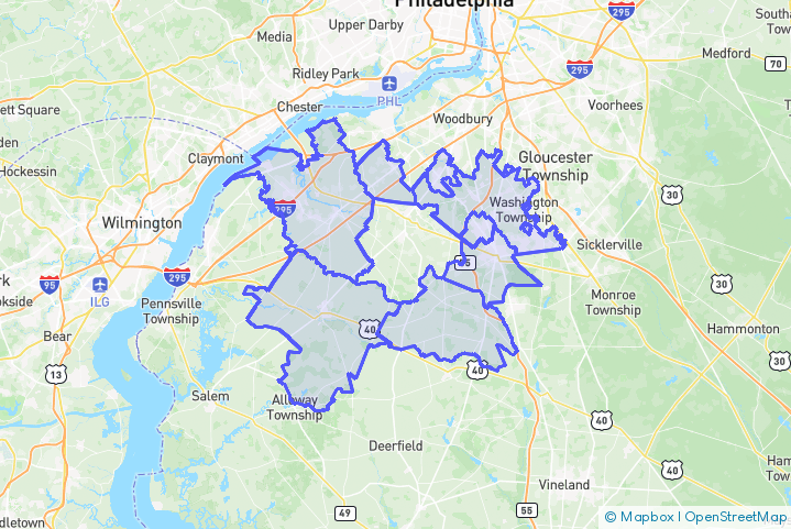 Service Area Map