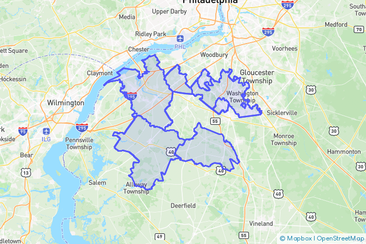Service Area Map
