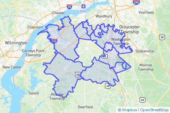 Service Area Map