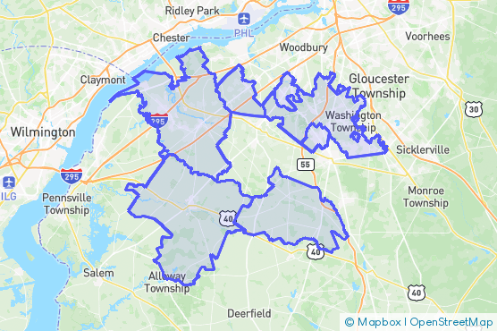 Service Area Map