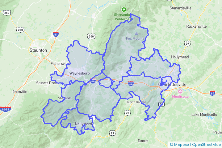 Service Area Map