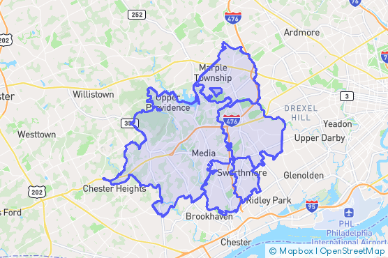 Service Area Map