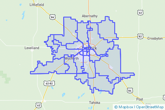 Service Area Map
