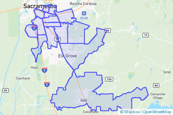 Service Area Map