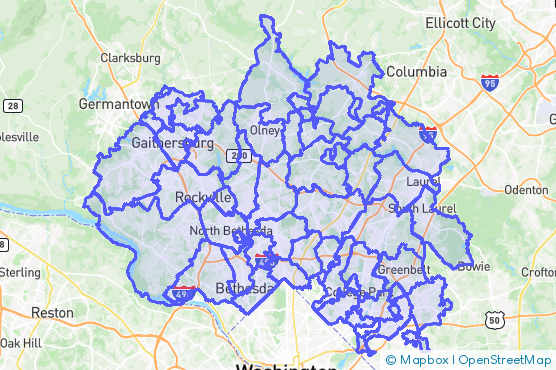 Service Area Map
