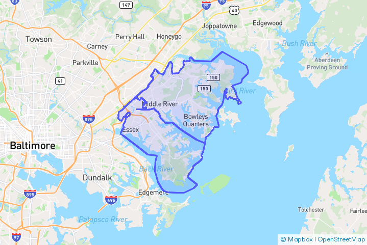 Service Area Map