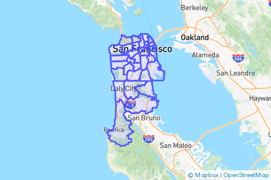 Service Area Map