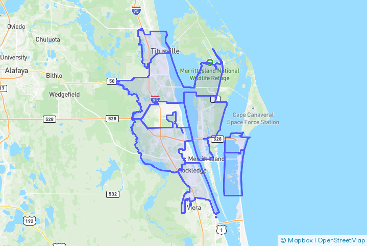 Service Area Map