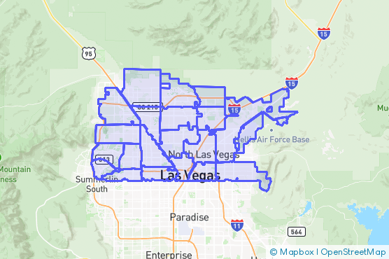 Service Area Map