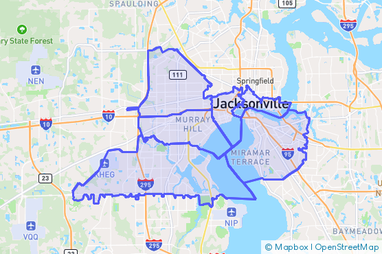 Service Area Map