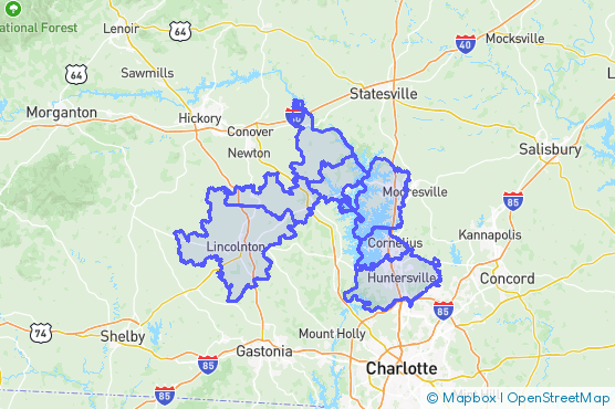 Service Area Map
