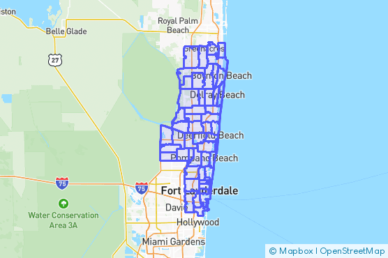 Service Area Map