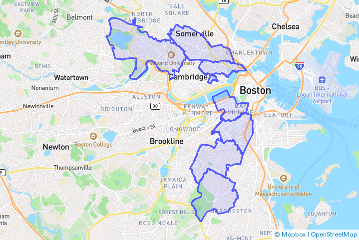 Service Area Map