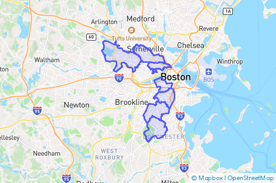 Service Area Map
