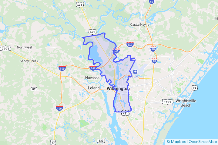 Service Area Map