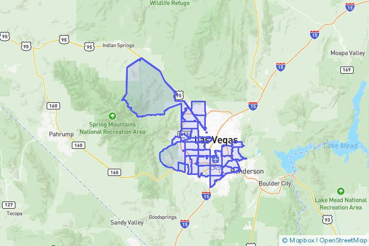 Service Area Map