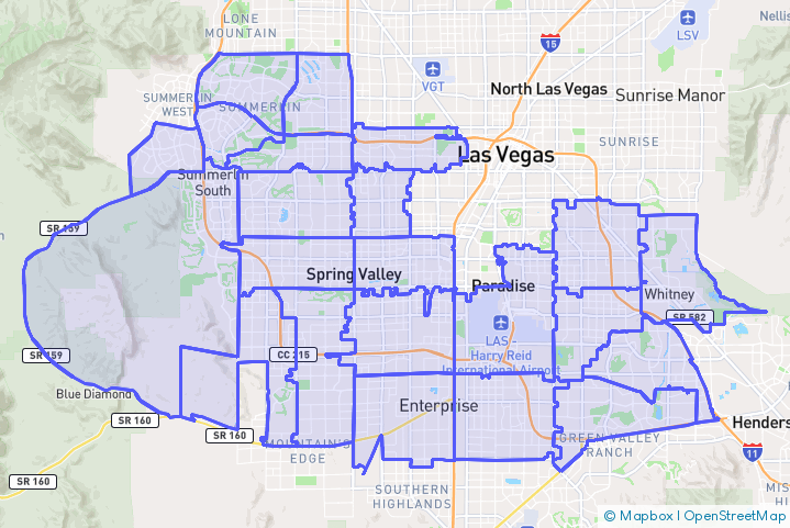 Service Area Map