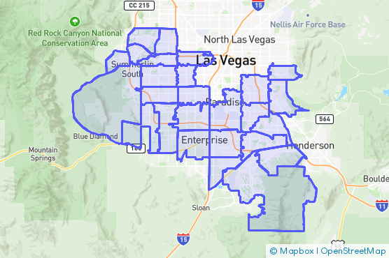 Service Area Map