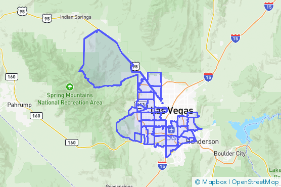 Service Area Map