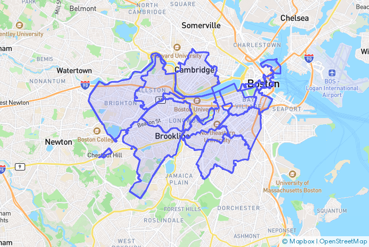 Service Area Map