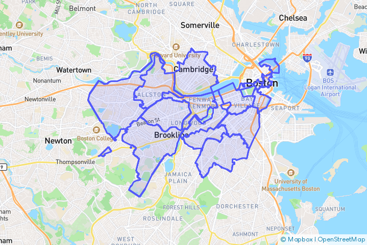 Service Area Map