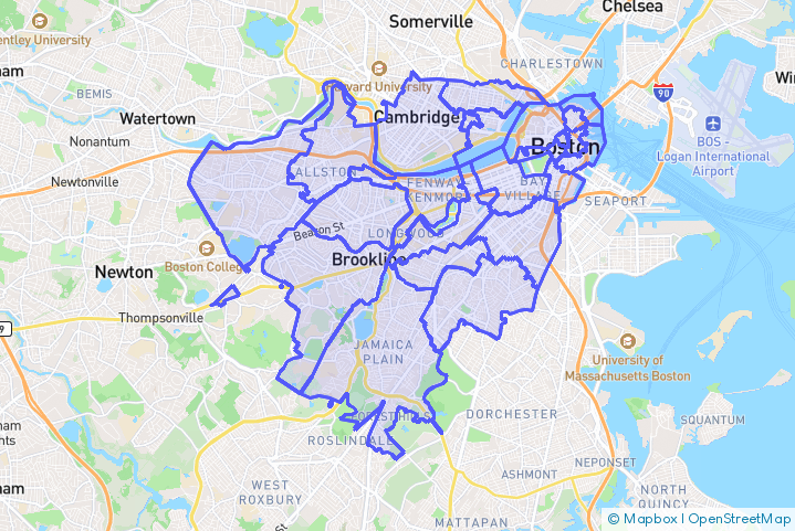 Service Area Map