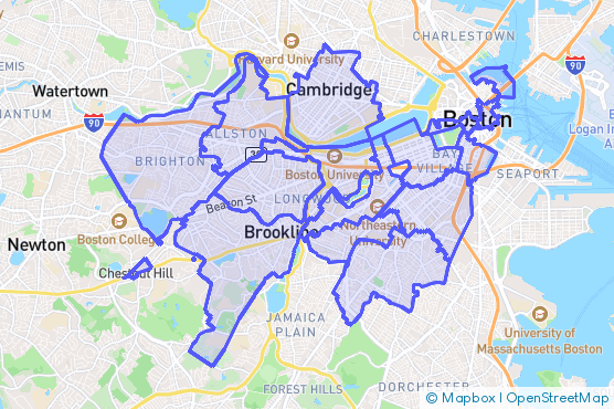 Service Area Map
