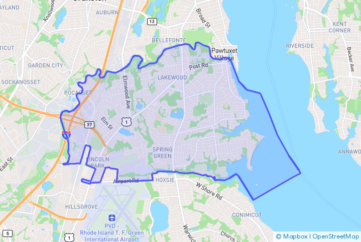 Service Area Map
