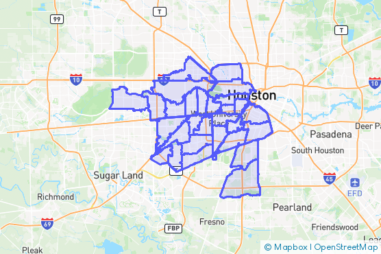 Service Area Map