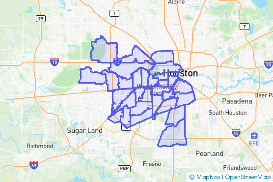 Service Area Map