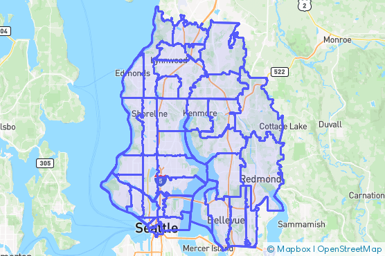 Service Area Map