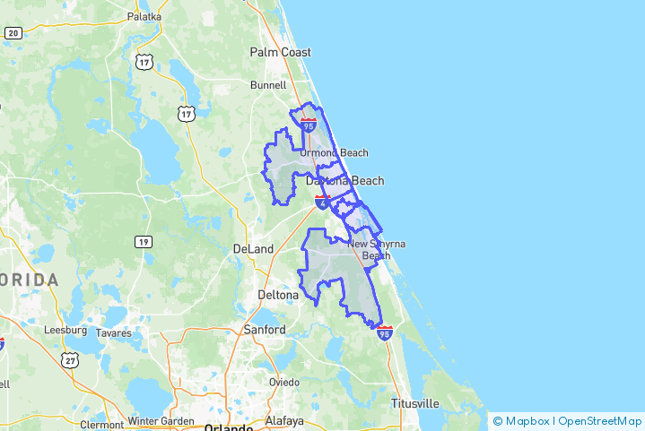 Service Area Map