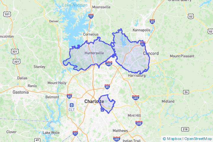 Service Area Map