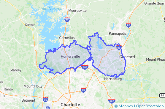 Service Area Map