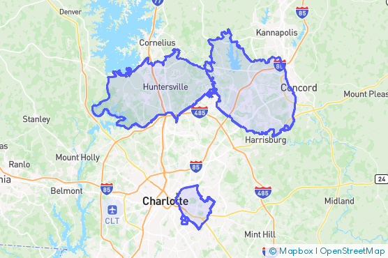 Service Area Map