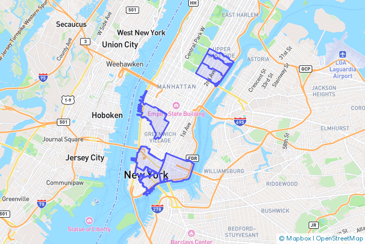 Service Area Map