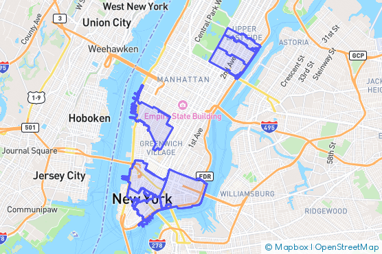 Service Area Map