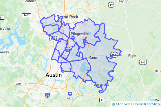 Service Area Map